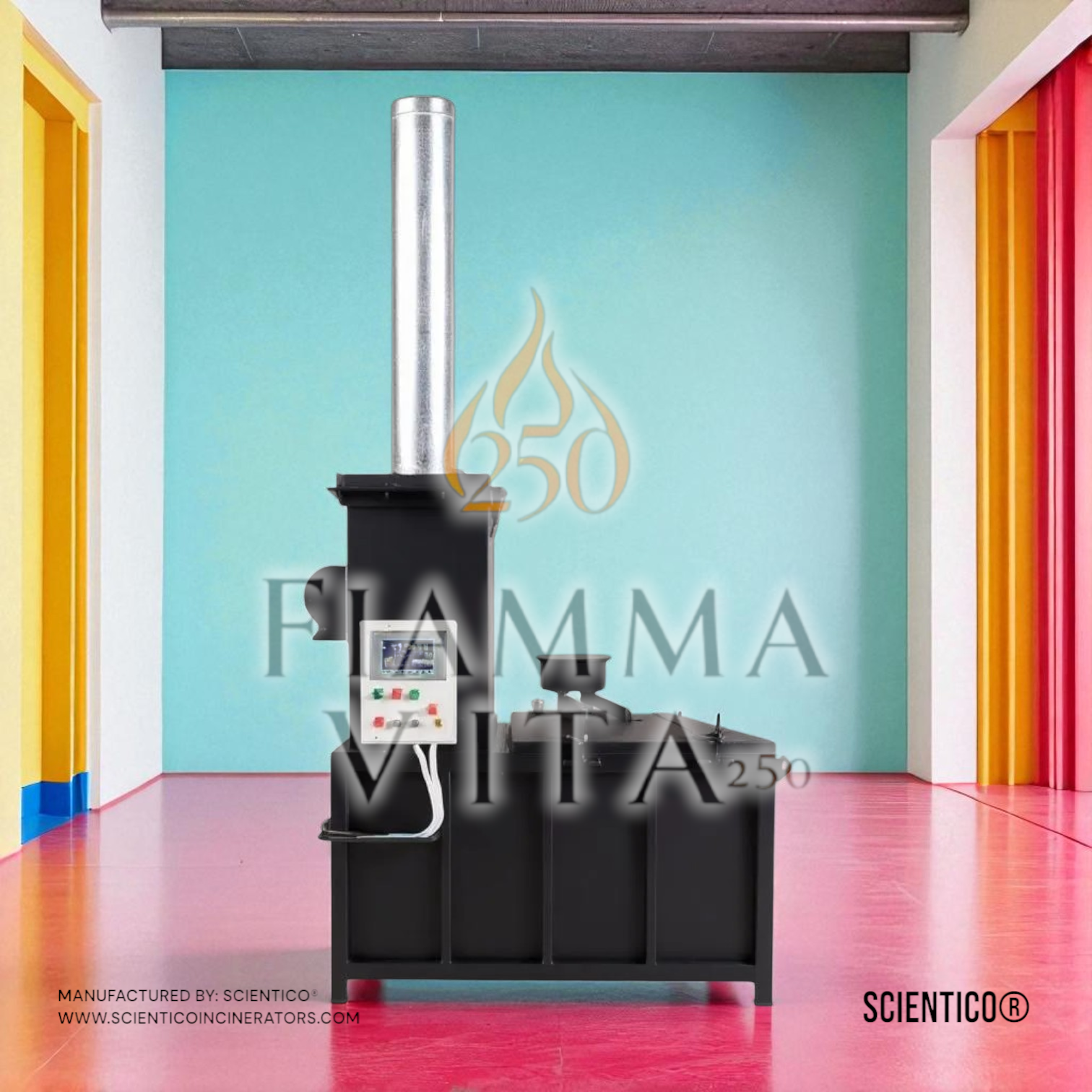 250kg Animal Incinerator – Fiamma Vita 250 by Scientico
