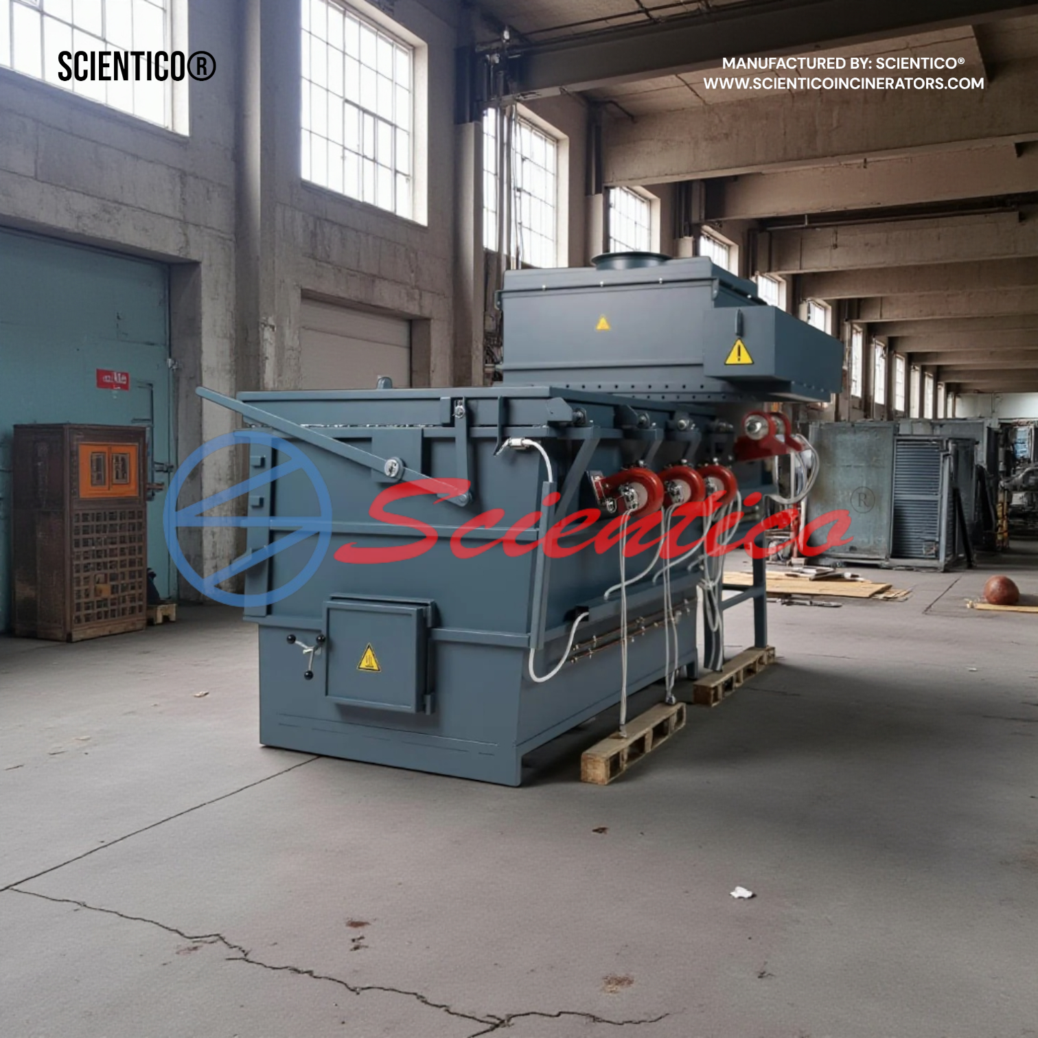 Animal incinerator export from India by SCIENTICO