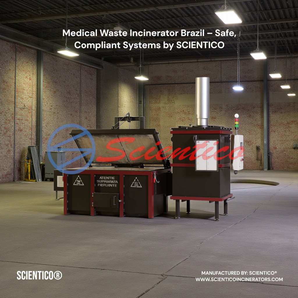 Medical waste incinerator Brazil - SCIENTICO